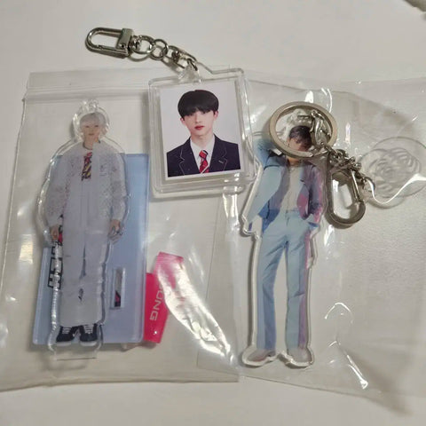NCT Dream Jisung Resonance Keyring + Glitch Mode Ice Version Life-Size Standee