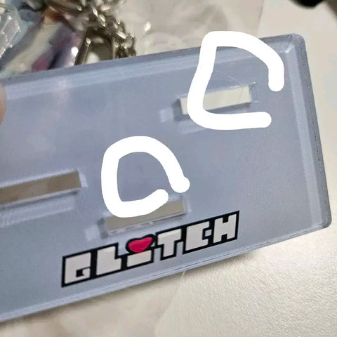 NCT Dream Jisung Resonance Keyring + Glitch Mode Ice Version Life-Size Standee