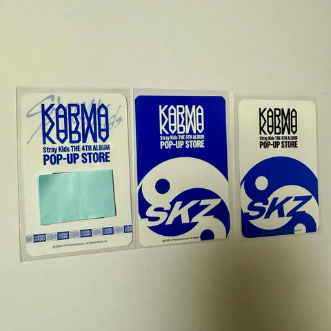 Batch) Stray Kids Han Karma Han Jisung QR Pop-up Lucky Draw Benefit