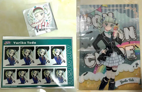 Aikatsu Yurika Holder Can Badge Photo ID Picture