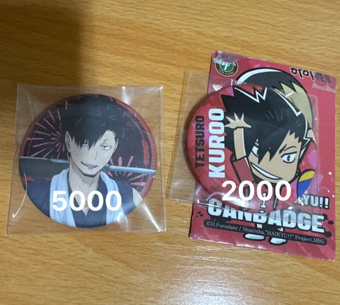 Haikyu Kuroo can badge