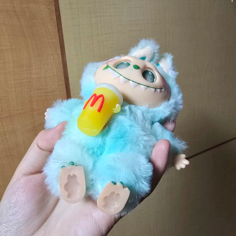 French Fries Labubu Doll Keyring