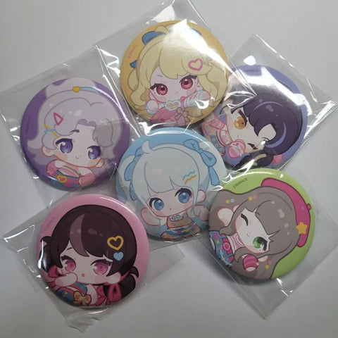 Lee Se-dol Isepop Special Benefit Can Badge All Members: Ayane, Jingburger, Lilpa, Jururu, Gosegu, Vichan