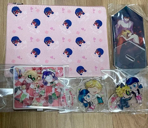 Miraculous Ladybug Goods Set Acrylic Stand