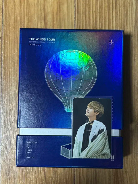 BTS Wings DVD Taehyung V photocard