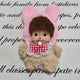 Pink Monchhichi Rabbit Doll