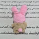 Pink Monchhichi Rabbit Doll