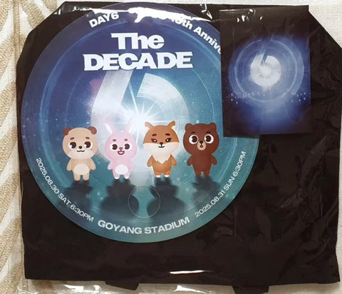 DAY6 The Decade Goyang Final Concert Entrance Gift