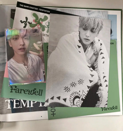 TXT Autographed Album