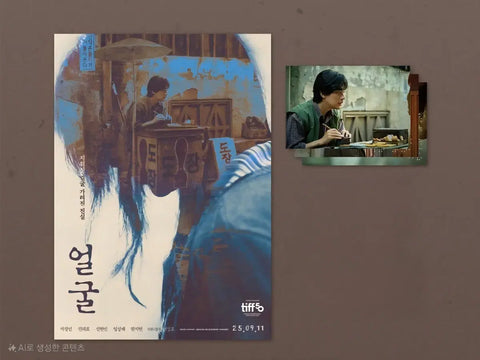 Face A3 Poster + 3 Braille Postcards