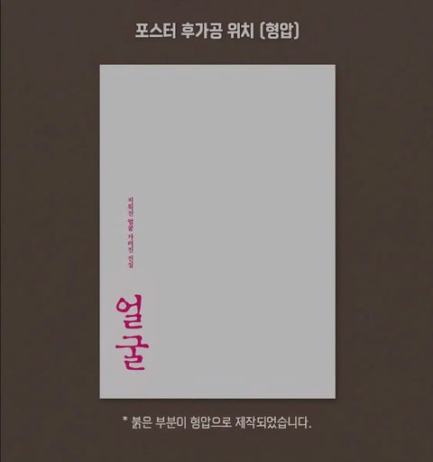 Face A3 Poster + 3 Braille Postcards