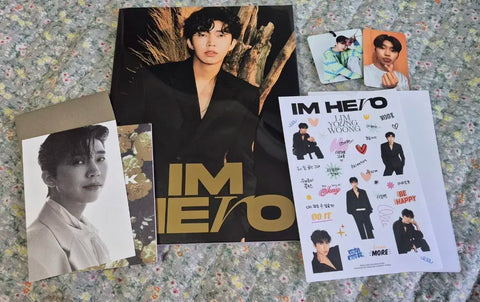 Lim Young-woong IM HERO Album + Photocard Sticker
