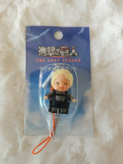 Attack on Titan Reiner Kewpie Figure Mini Keychain