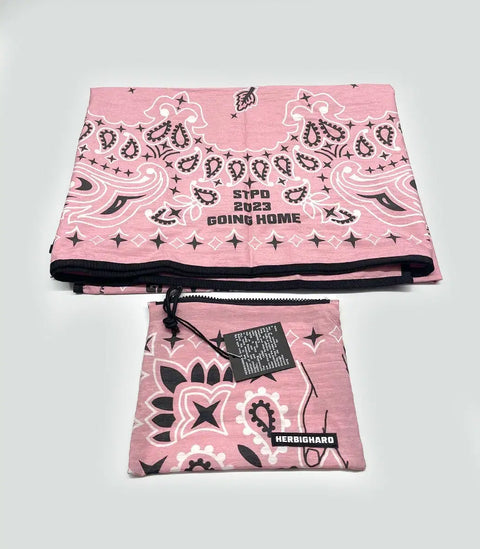 Herbigharo Bandana Blanket Pink