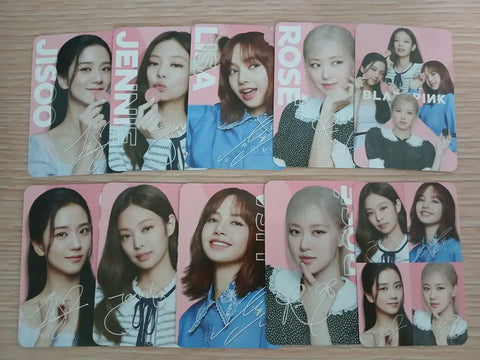 Blackpink Oreo Collaboration Photocards Set - All Included
