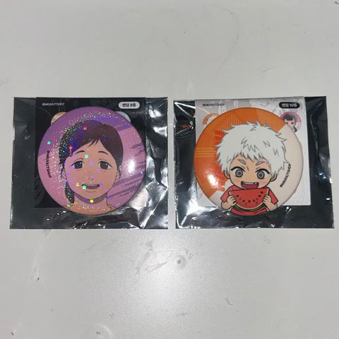 (Bulk) Hikaru Died That Summer Pop-up Hikujukyeo Can Badge Sale