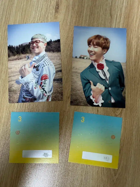 BTS Fire Official Photocard Set