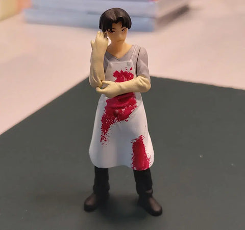 Attack on Titan Kaiyodo Real Figure Capsule Q Figure Levi