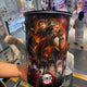Demon Slayer figure, metal tin, popcorn container, goods