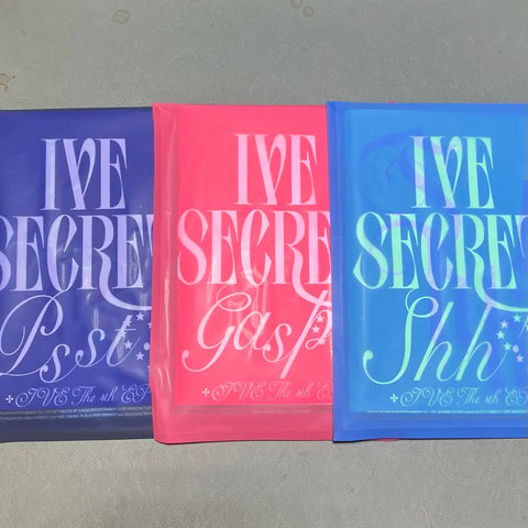 Physical IVE Secret Unopened Album Set
