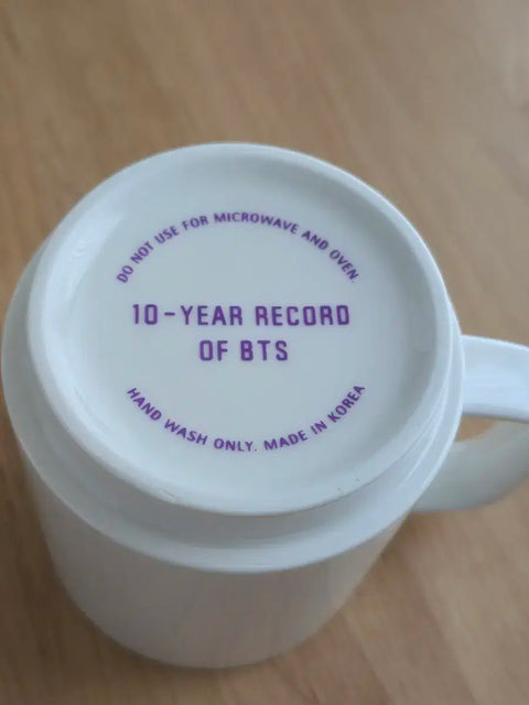 BTS Bangtan Beyond the Story Limited Edition Mug
