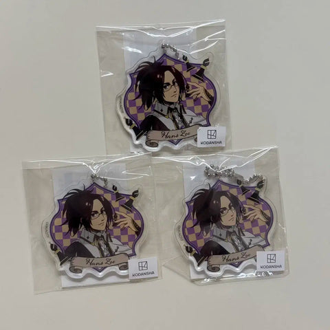 Attack on Titan Shingeki no Kyojin Marukuji Chess Hange Acrylic Keychain