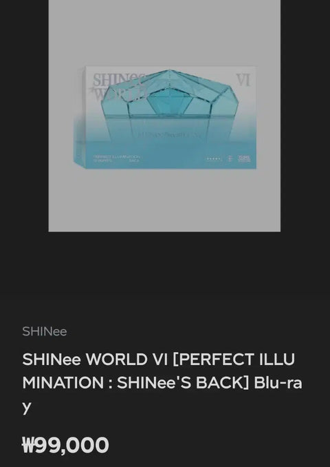 SHINee Blu-ray + DVD Transfer