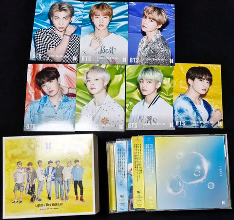 BTS Japan Lights Limited Edition, Regular Edition CD + 7 Photocards