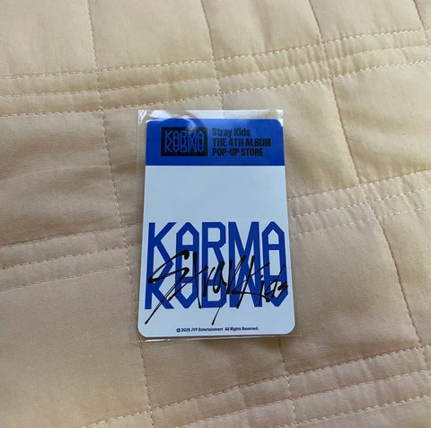 3RACHA Stray Kids Pop-Up Lucky Draw Photocards