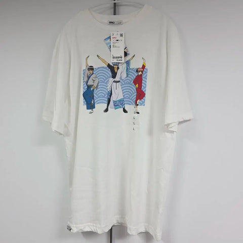 L, Gintama SPAO Short Sleeve T-Shirt, Yorozuya Trio