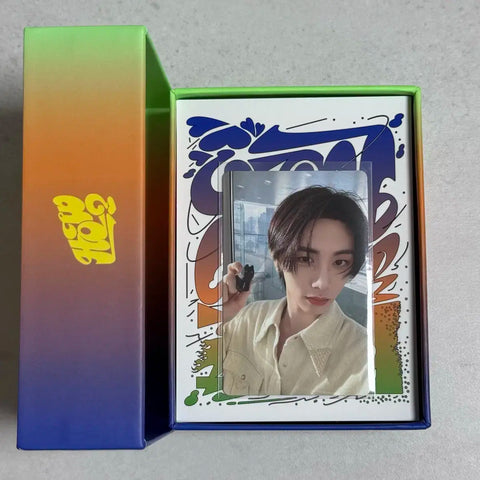 BONEDO How Kit album transfer, includes Taesan photocard.
