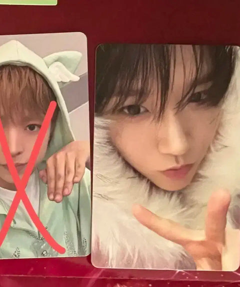 NCT Wish Color First Press Limited Edition Photocard Miracle Jaehee Transfer