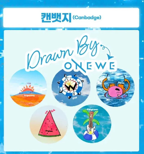 Unopened) ONEWE Flight Can Badge