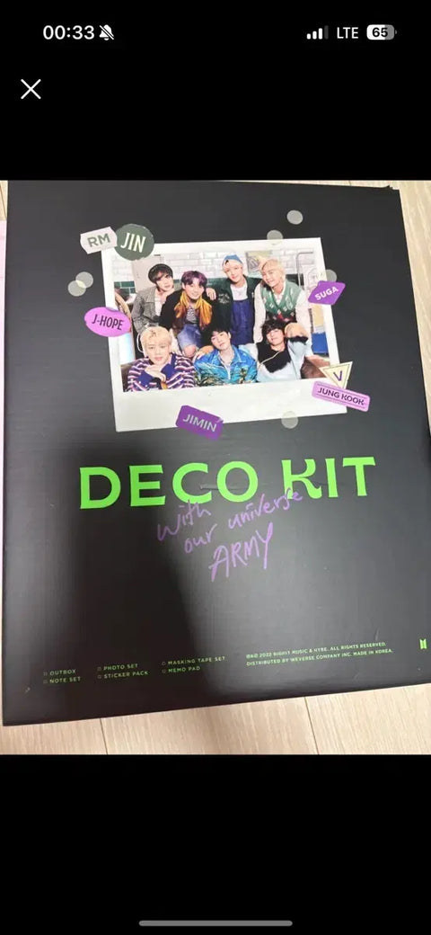 BTS Deco Kit