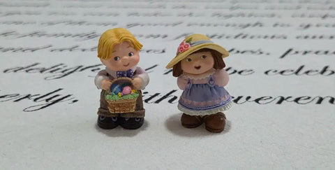 Hallmark Boy/Girl Couple Mini Figurines