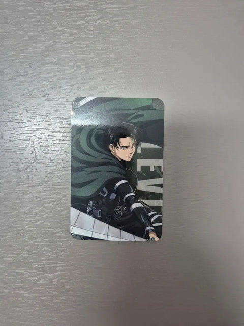 Attack on Titan Levi Photo Card Unofficial Goods