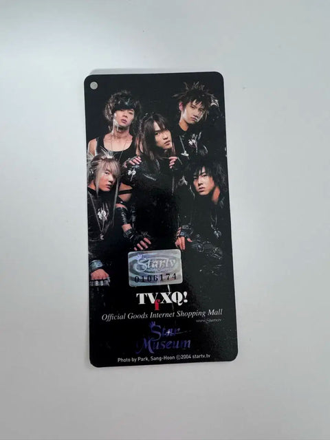 TVXQ! Star Museum Hologram Card Changmin Autographed