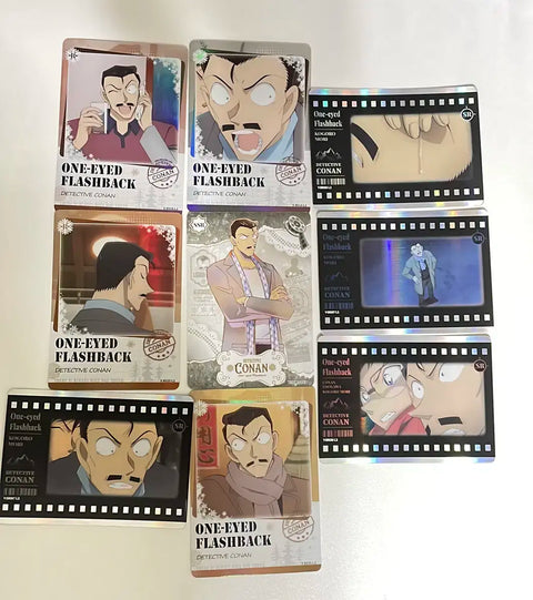 (Bulk) Detective Conan The Mirage of the Right Eye Chinese Trading Card Kogoro B