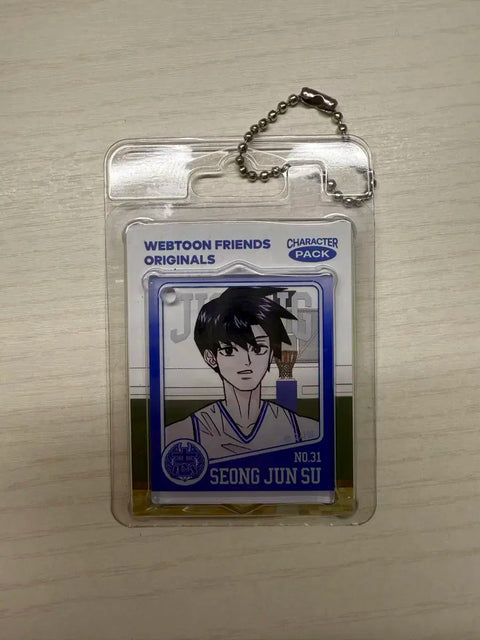 Garbage Time Seong Jun-su Character Pack Keychain