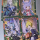 Genshin Cafe Year-End/New Year Photo Cards Bundle, Sigewinne, Mika, Eula, Neuvillette