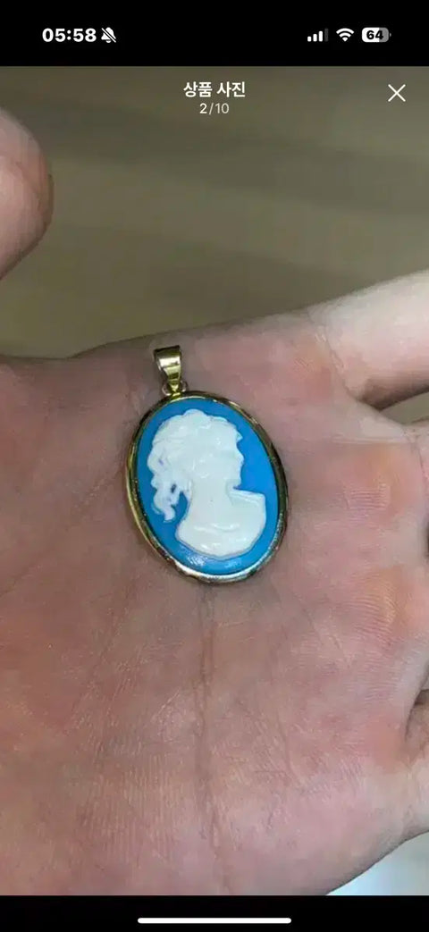 G-Dragon Cameo Pendant
