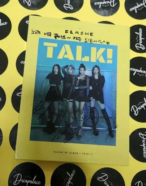 Flash signed album CD
