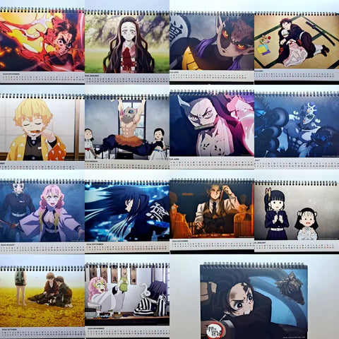 Demon Slayer X Lotte Cinema 2024 Calendar