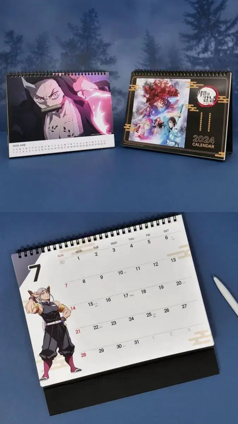 Demon Slayer X Lotte Cinema 2024 Calendar