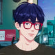 PlayV Yejun 10cm doll clothes red glasses