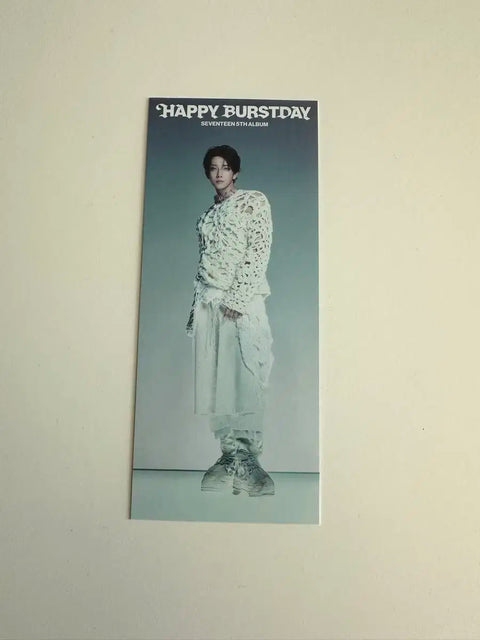 Seventeen Happy Burstday Scratch Joshua Photocard Poca