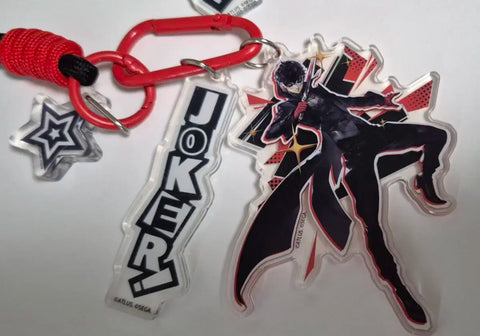 Persona 5 China Limited Acrylic Keychain Protagonist/Haru