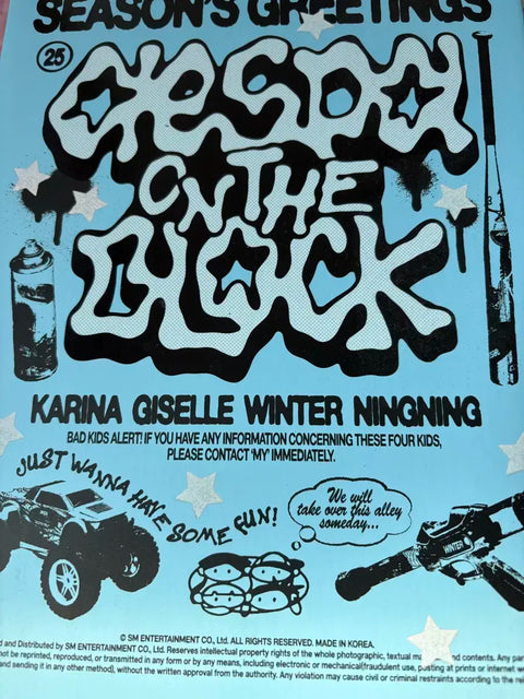 aespa Season's Greetings signature sales Karina Winter Giselle Ningning