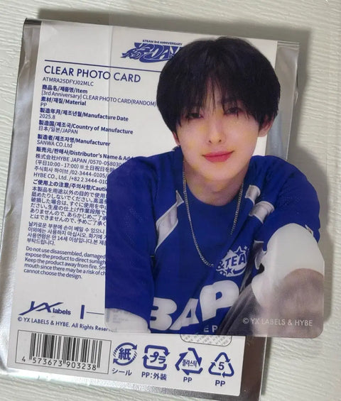 &TEAM &DAY CLEAR PHOTOCARD POCA FUMA