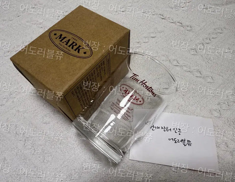 NCT Mark Tim Hortons Home Set Glass Cup Sale/Transfer